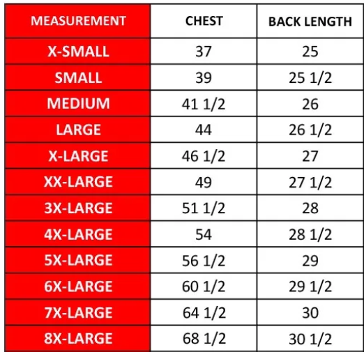 Size guide